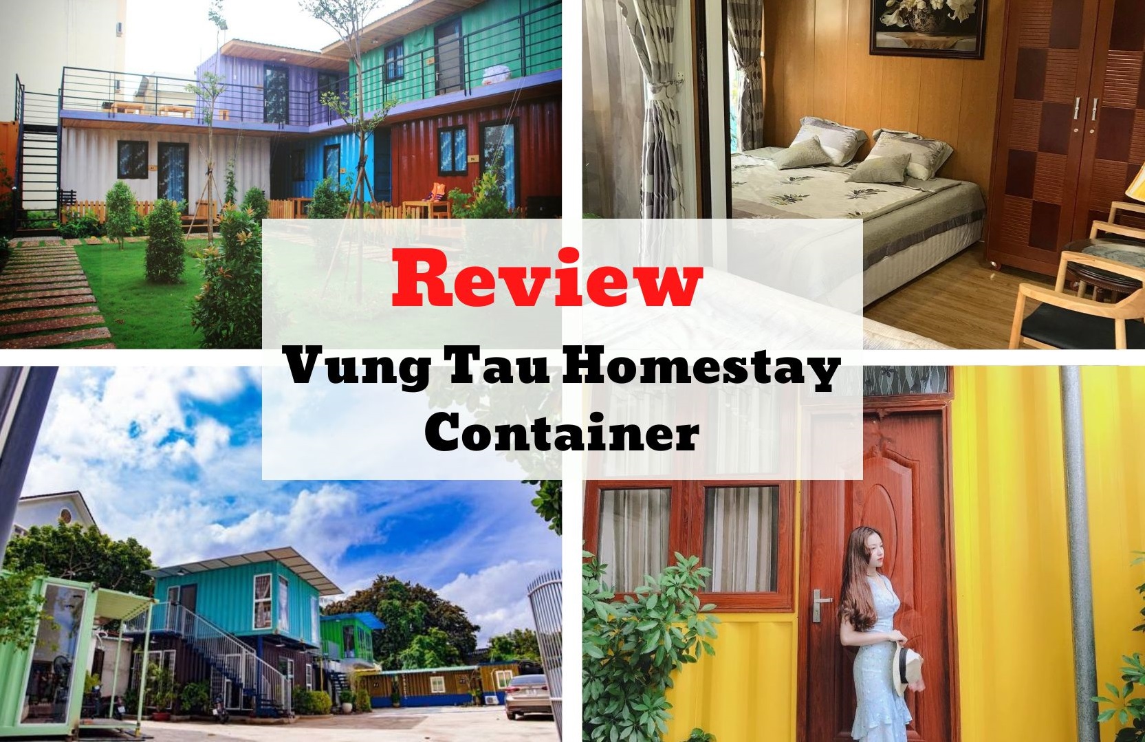 Review Vung Tau Homestay Container - Thiết kế ấn tượng, đa sắc màu